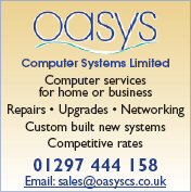 Oasys Computer Systems Ltd advert